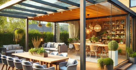 Terras overkapping image